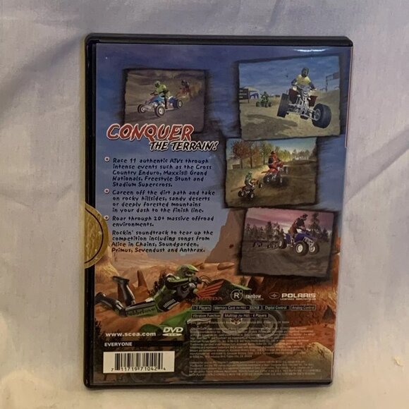 ATV Offroad Fury (Sony PlayStation 2, 2001) Driving All Terrain Vehicles Racing - Picture 2 of 3